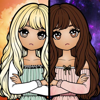 realistic girls split