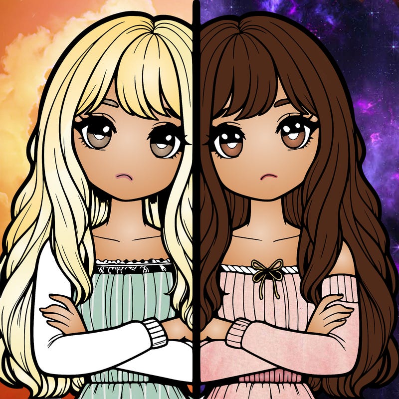 realistic girls split