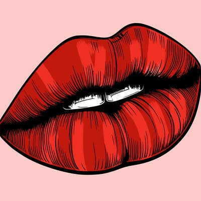 realistic lips
