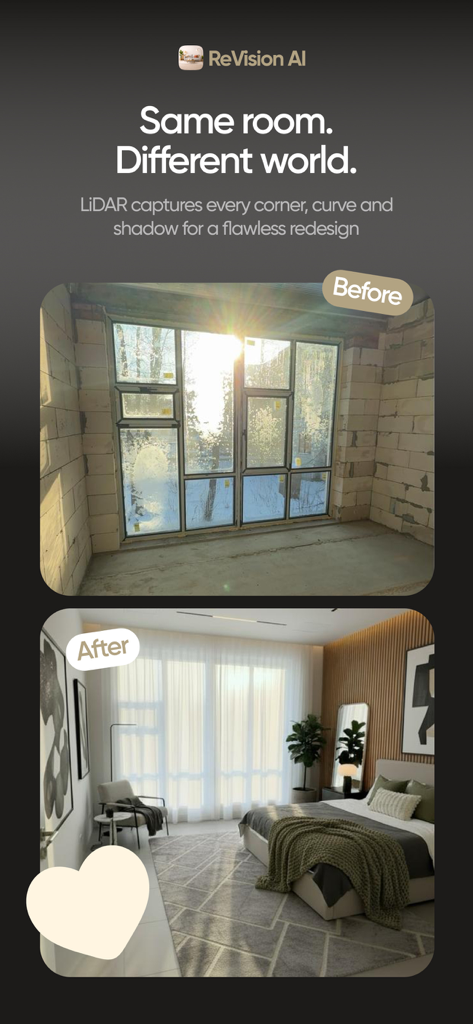 ReVision: AI Home Redesign 3D - Entertainment App | MWM