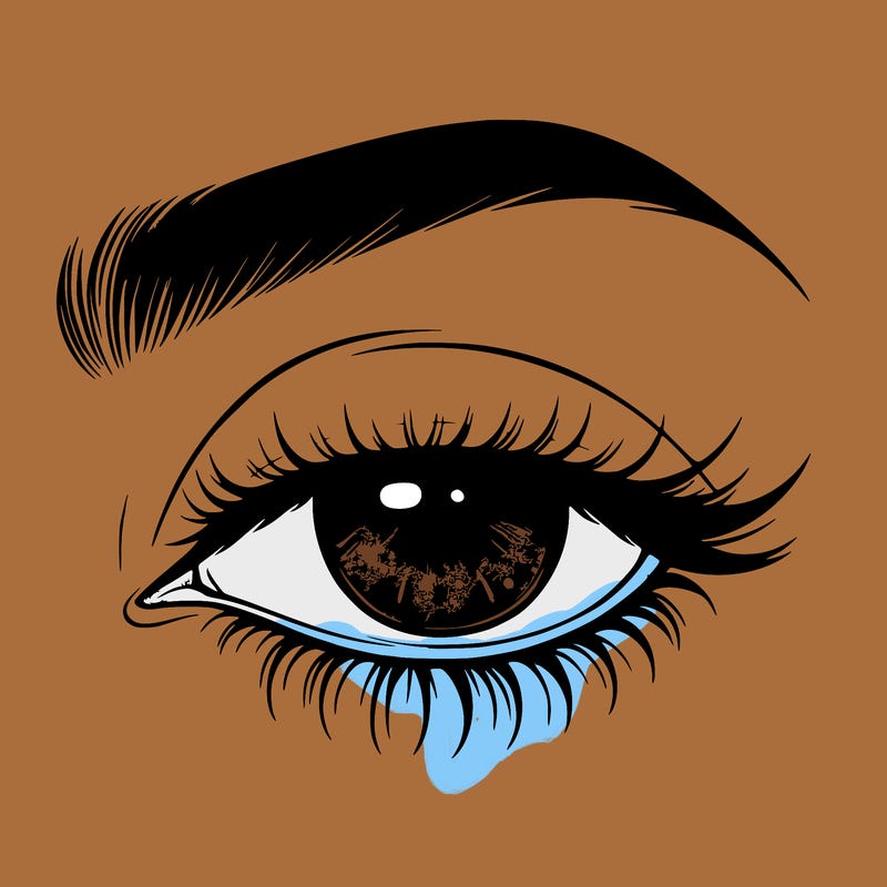 eye closed realistic