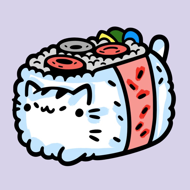 sushi cat