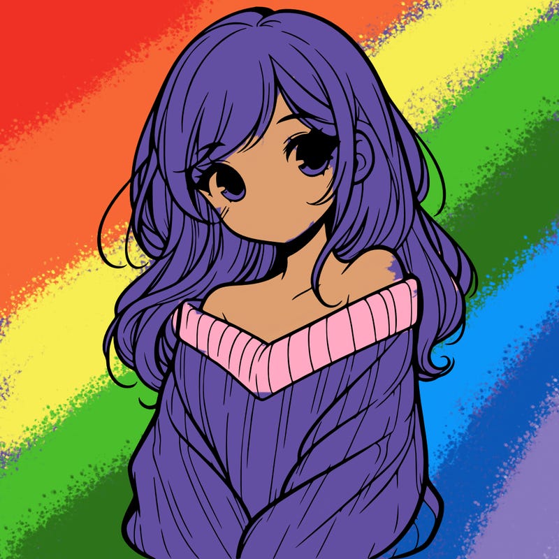 shy pretty girl wearing a sweater that is falling off one shoulder portrait