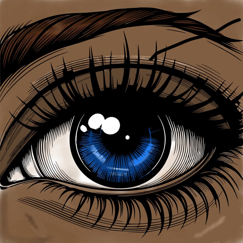 realistic eye