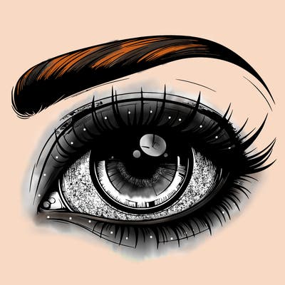 realistic eye