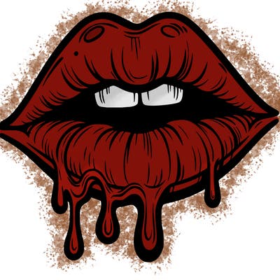 lips that look realistic and drip