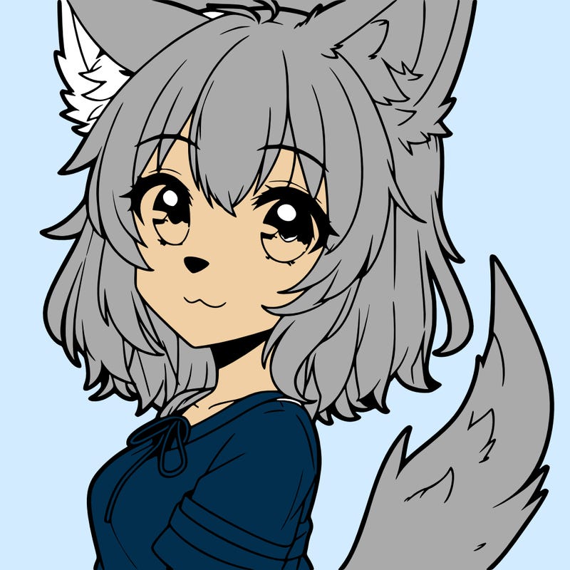 anime wolf girl