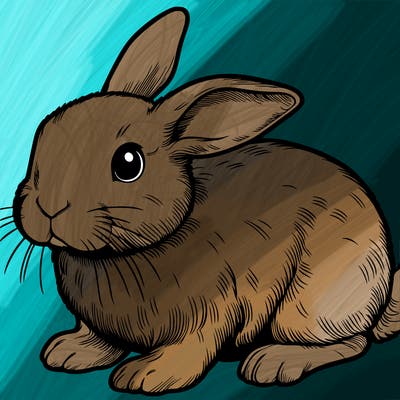 realistic bunny