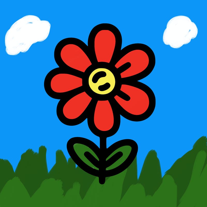simple flower
