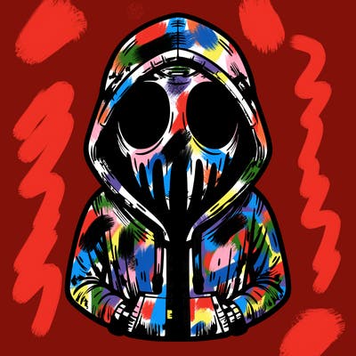 scary hoodie