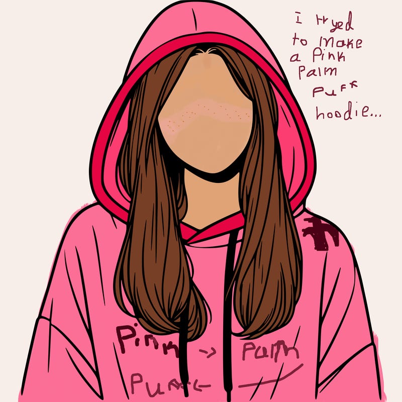 female hoodie.