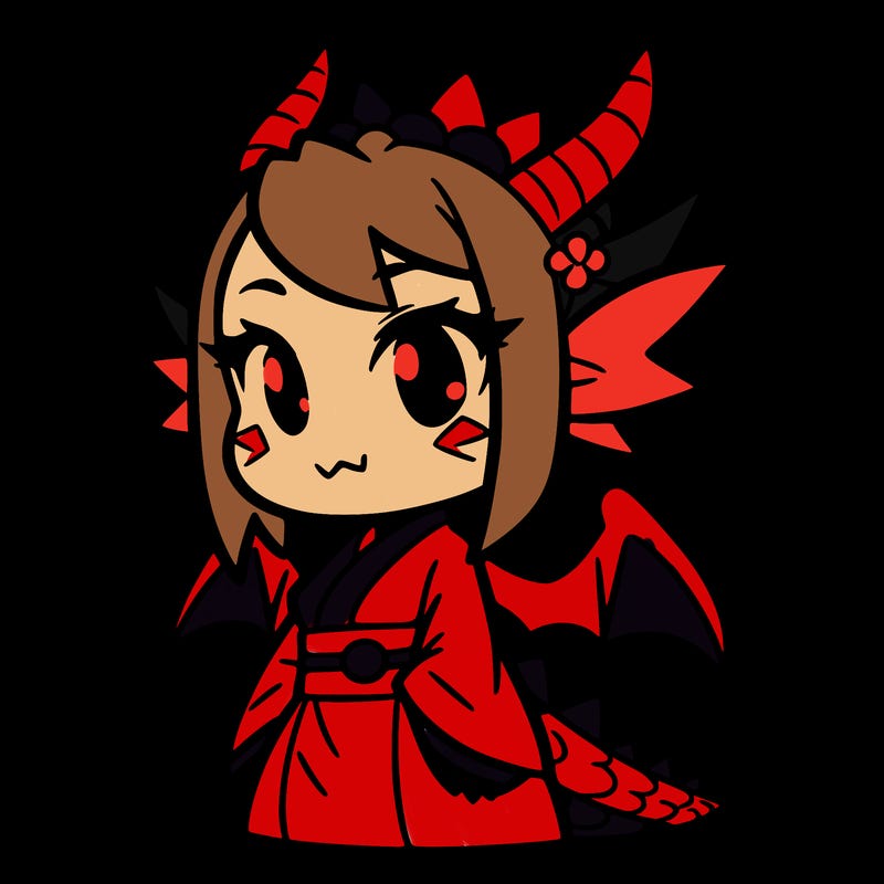 a dragon girl