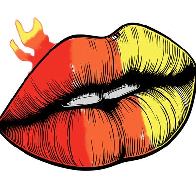 realistic lips