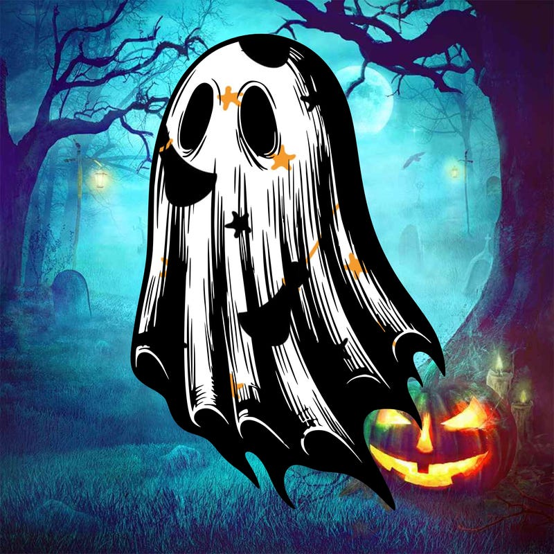 realistic creepy ghost