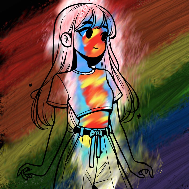 girl in a cute crop top