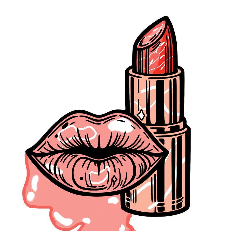 lips and lipstick