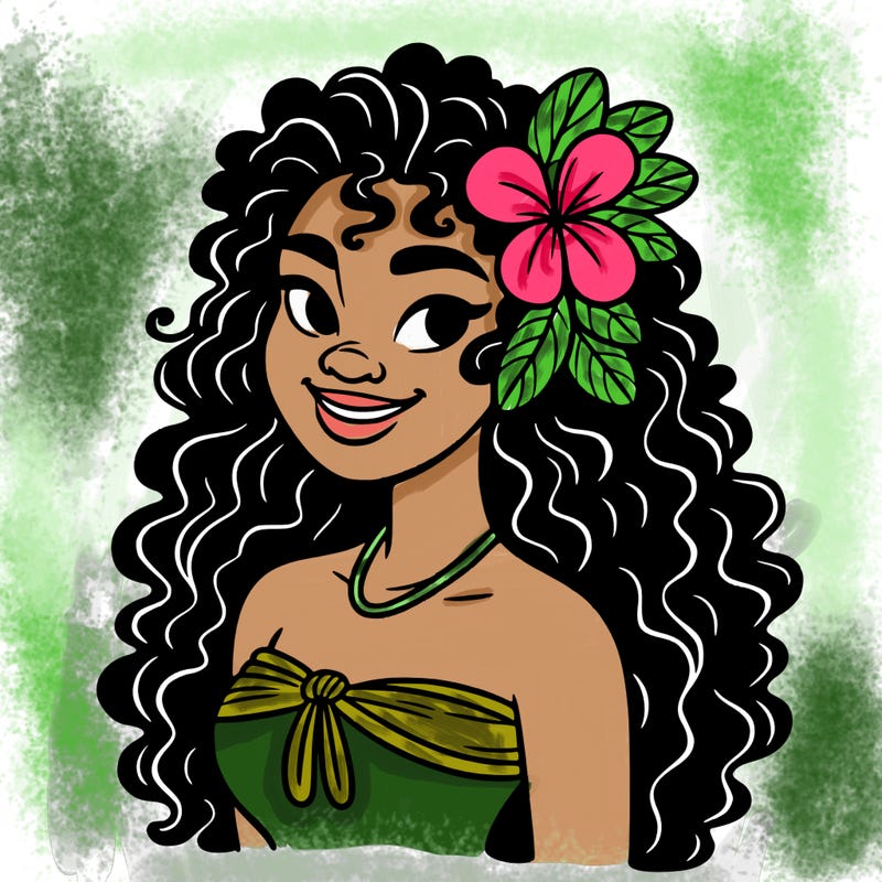 hawaiian black woman