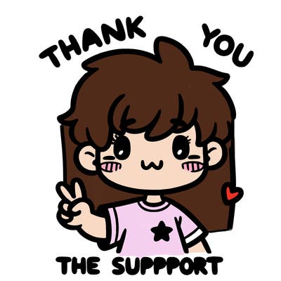 thank you for the support