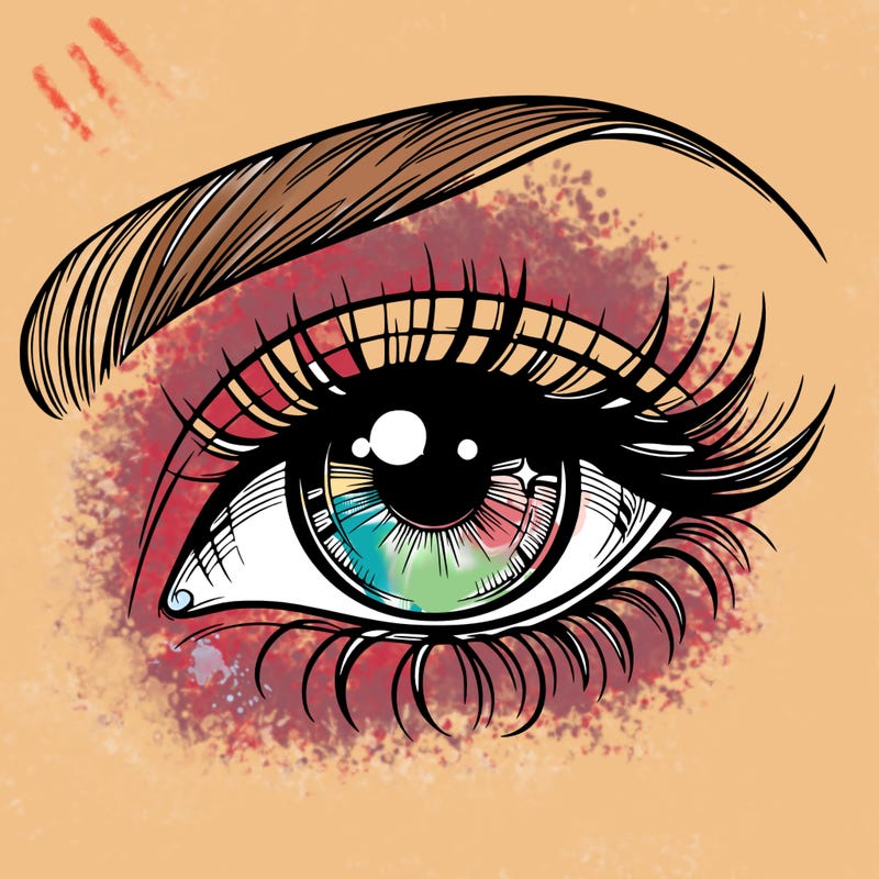a beautiful eye