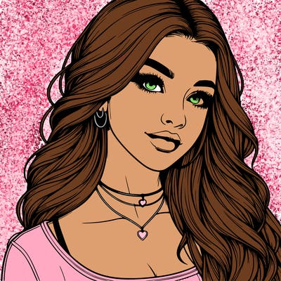 detailed realistic girl