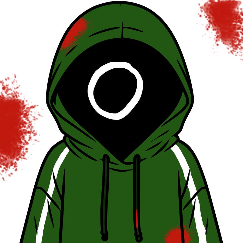 faceless girl in hoodie