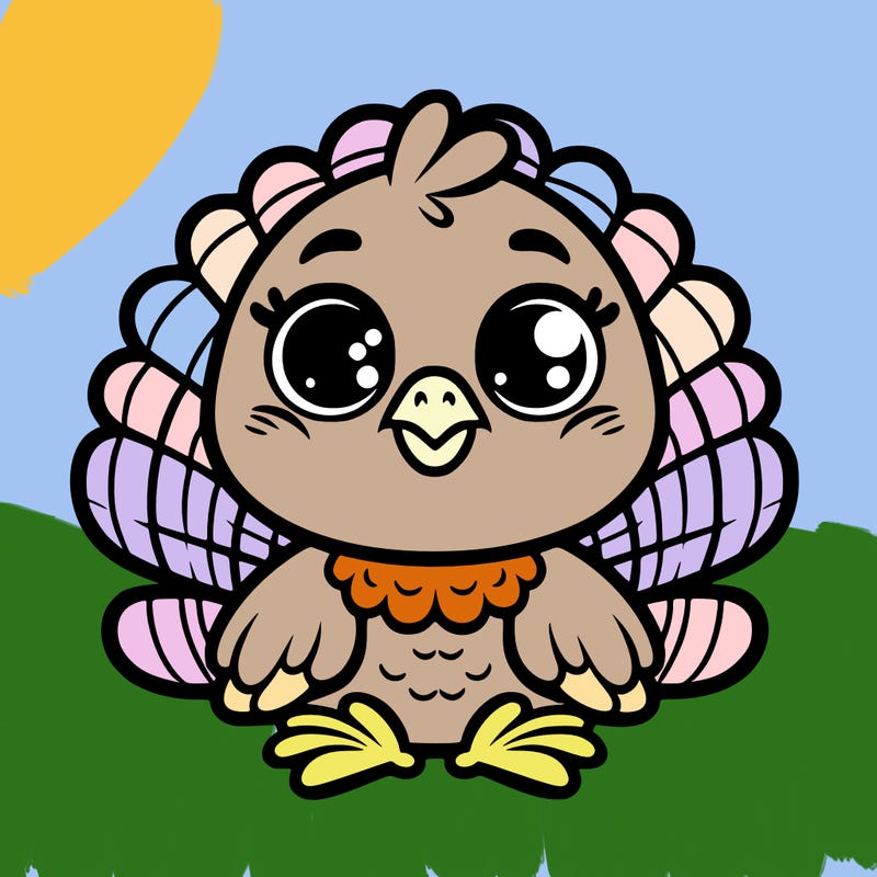 cute turkey