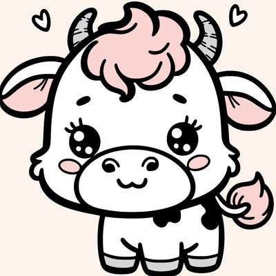 cute cow