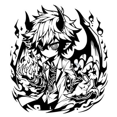 manga character demons