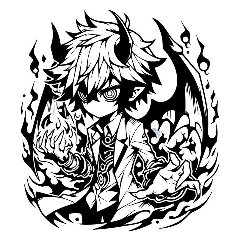 manga character demons