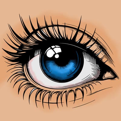 realistic eye