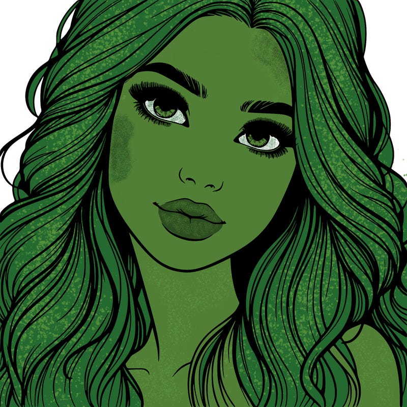 beautiful realistic girl