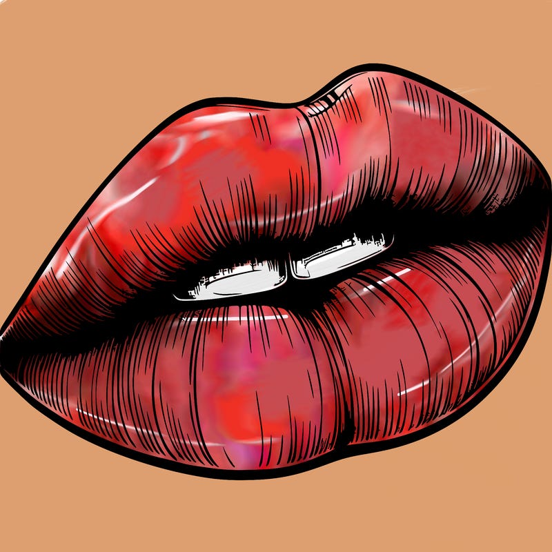 realistic lips