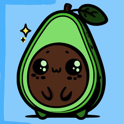 cute avocado
