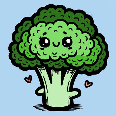 funny broccoli