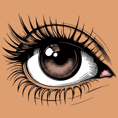realistic eye