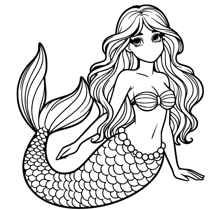 realistic mermaid