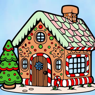 gingerbread house
