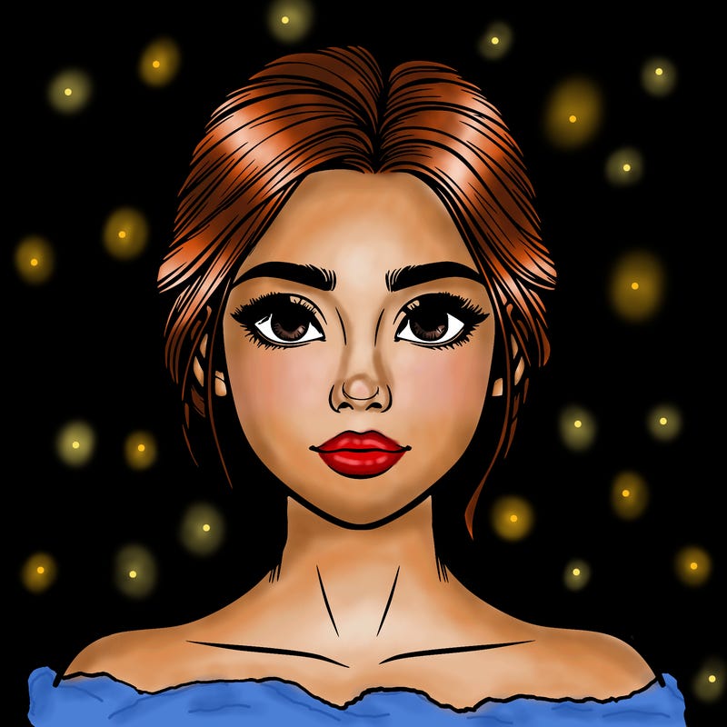 realistic girl with no makeup