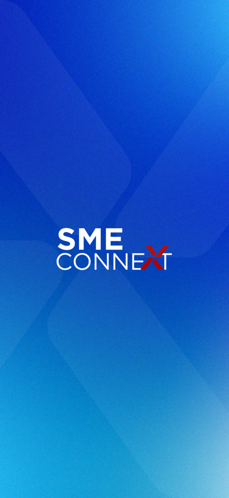 SME CONNEXT - SME CONNEXT app logo on a blue gradient background