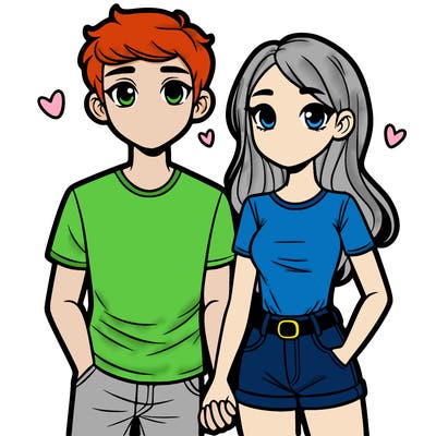 boyfriend and girlfriend