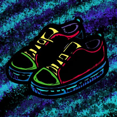 simple pair of shoes