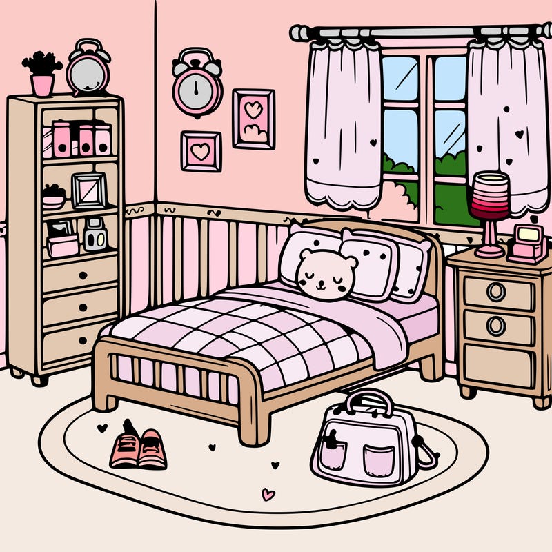 cute bedroom