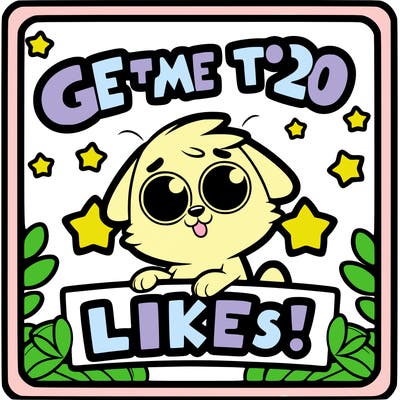 get me to 20 likes!