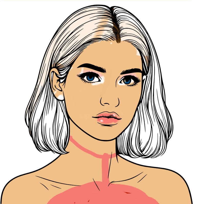 realistic portrait of woman