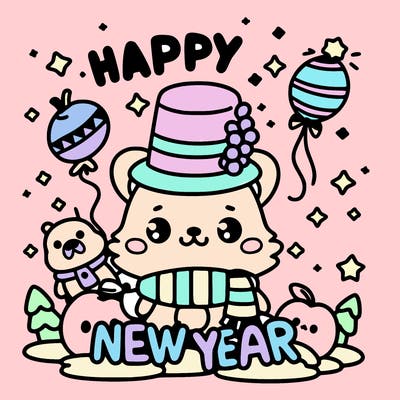 message : happy new year