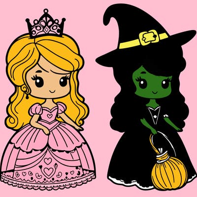 princess as a witch