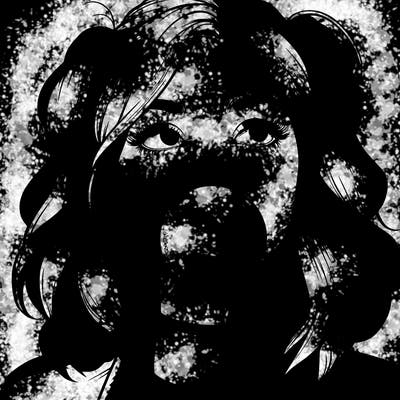 realististic girl blowing bubble -gum