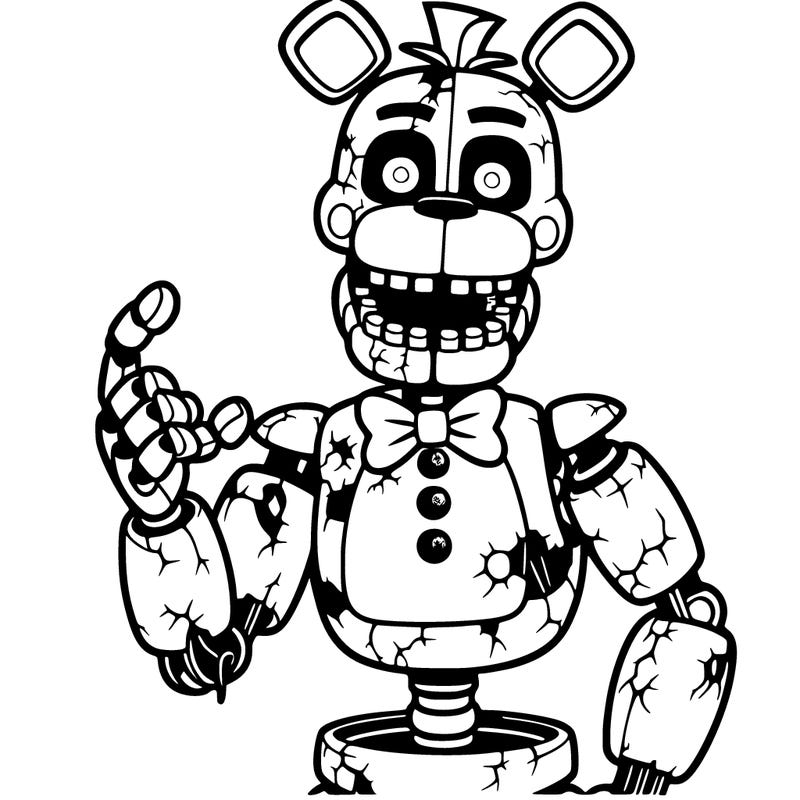 five nights at freddy’s withered bonnie