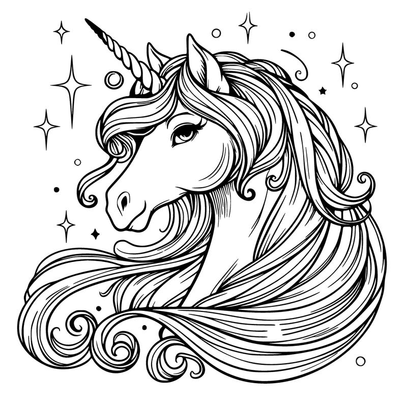 baily realistic like as realistic as real life very magical unicorn