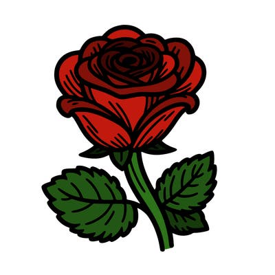 a rose